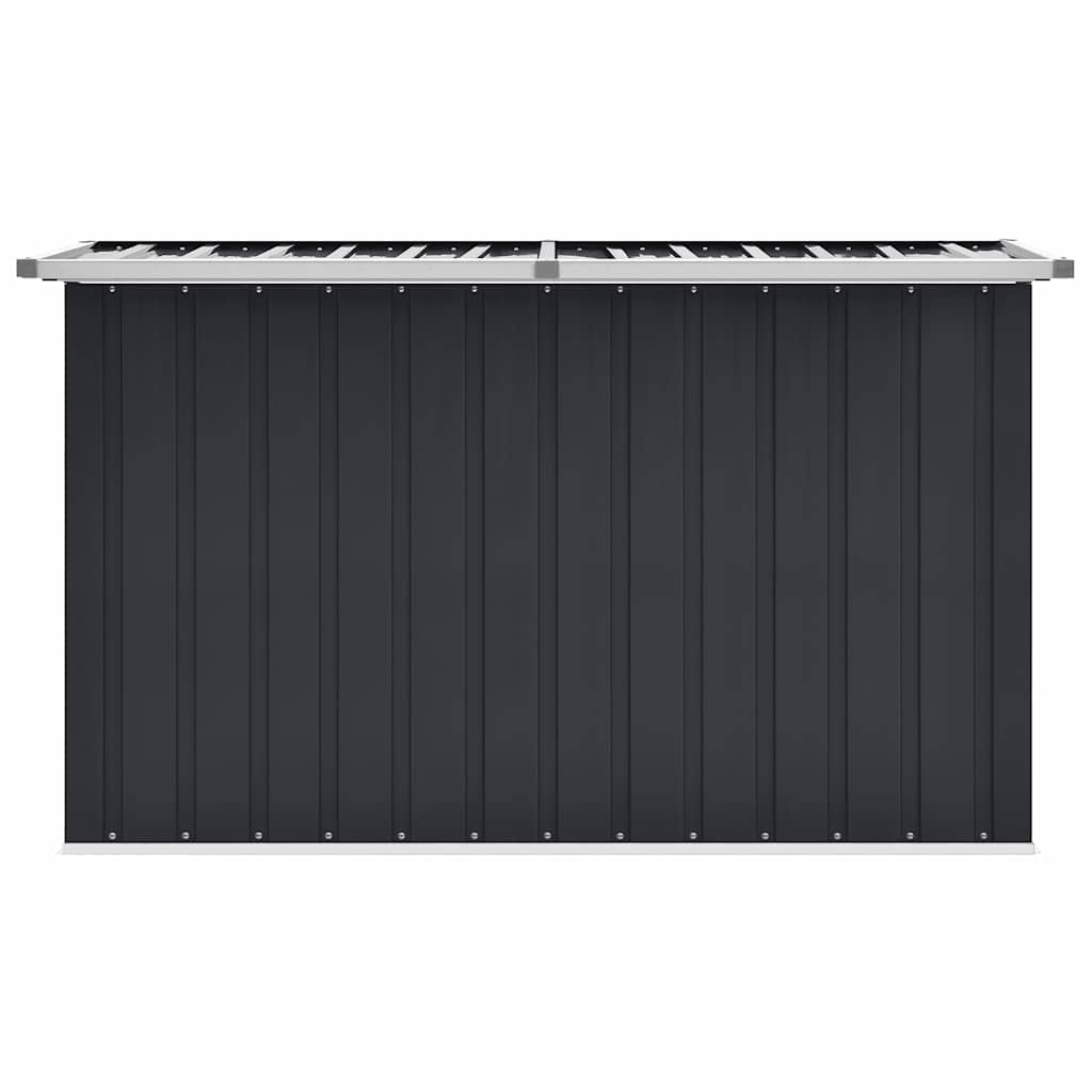 Baule da Giardino Antracite 149x99x93 cm - homemem39