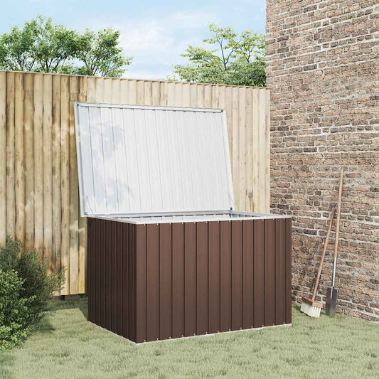 Baule da Giardino Marrone 149x99x93 cm - homemem39