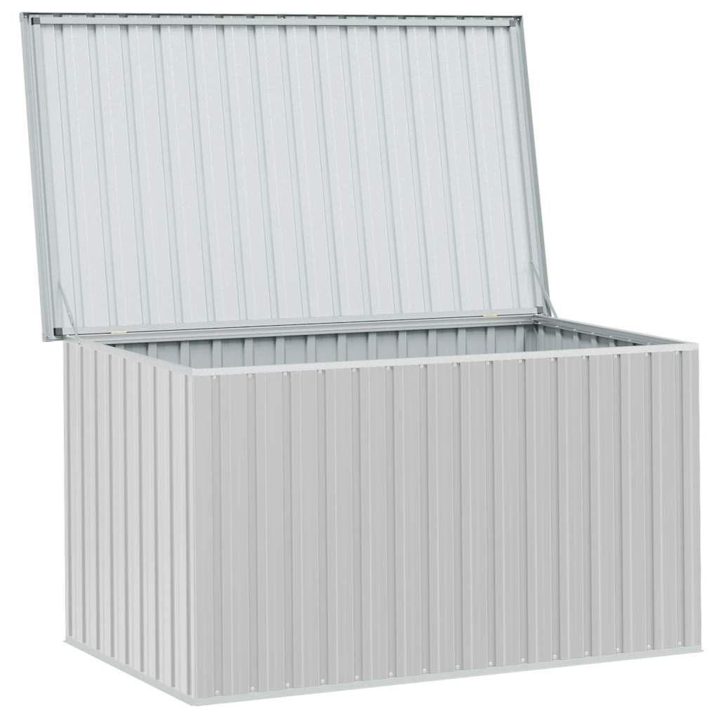 Baule da Giardino Grigio 171x99x93 cm - homemem39