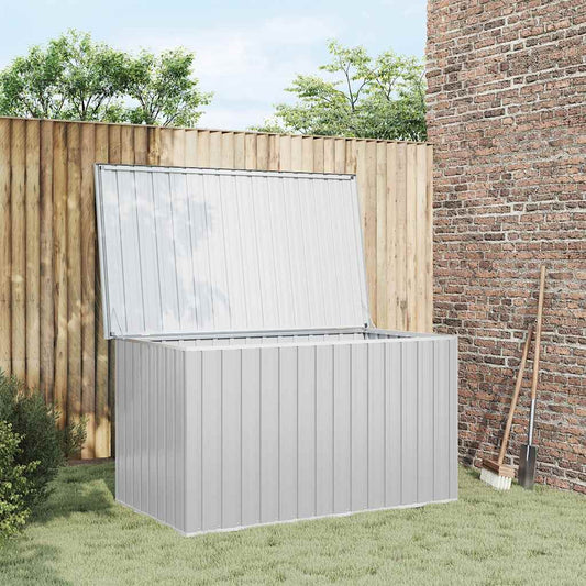 Baule da Giardino Grigio 171x99x93 cm - homemem39