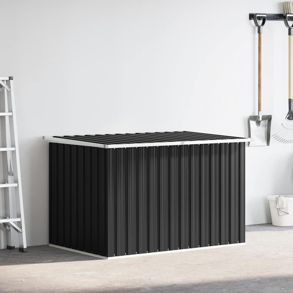 Baule da Giardino Antracite 171x99x93 cm - homemem39
