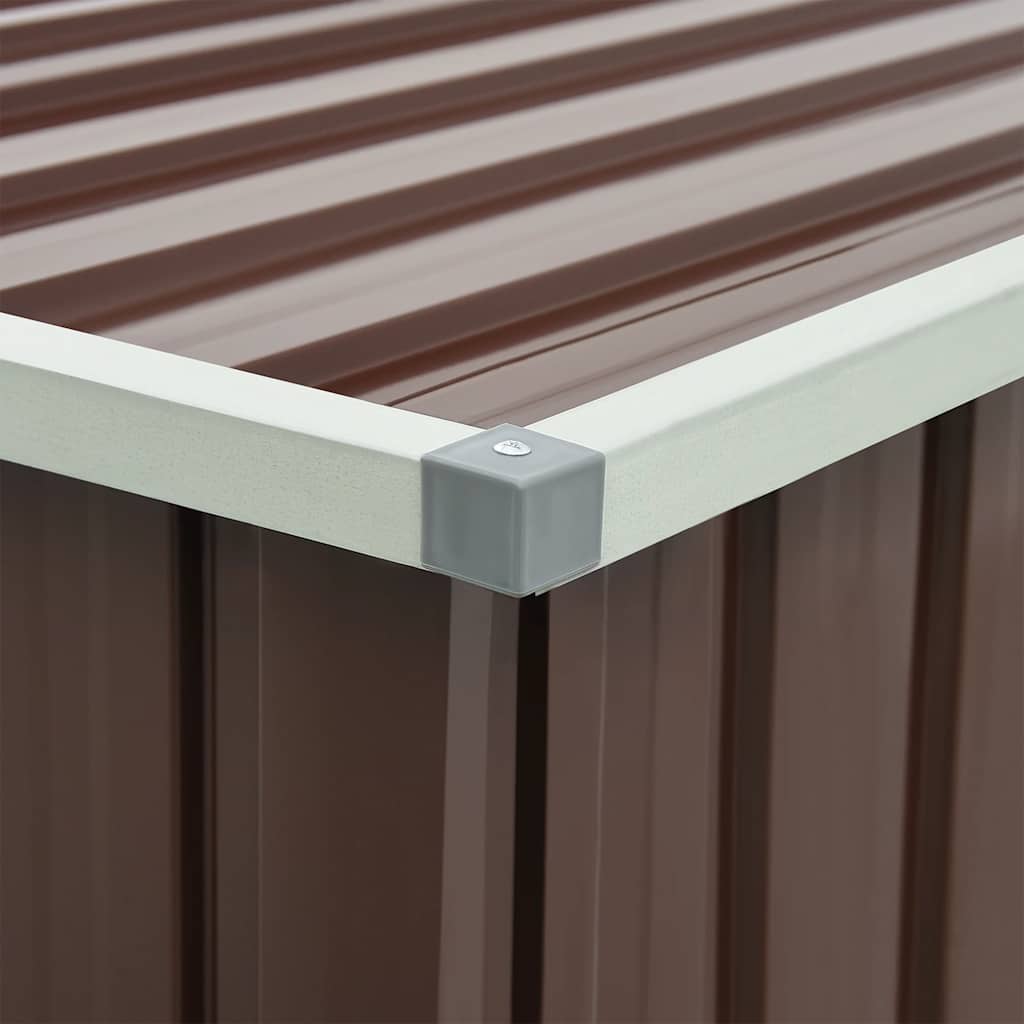 Baule da Giardino Marrone 171x99x93 cm | homemem39