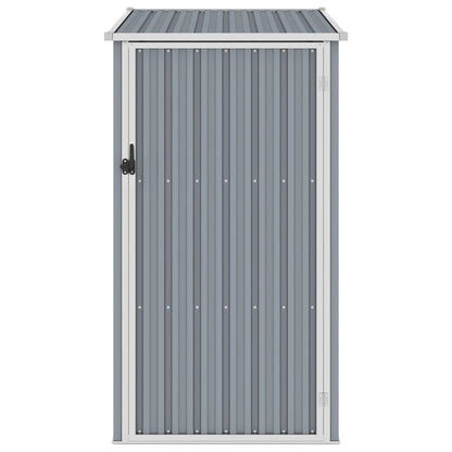 Capanno da Giardino Grigio 87x98x159 cm in Acciaio Zincato - homemem39