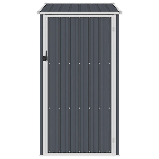 Capanno da Giardino Antracite 87x98x159 cm in Acciaio Zincato - homemem39