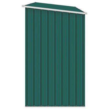 Capanno per Legna Verde 245x98x159 cm in Acciaio Zincato - homemem39
