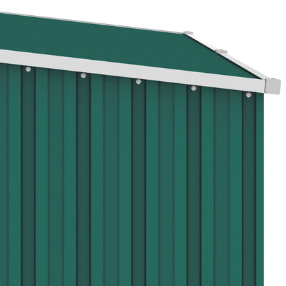 Capanno per Legna Verde 245x98x159 cm in Acciaio Zincato - homemem39