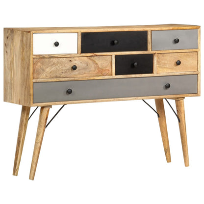 Credenza 110x30x82 cm in Legno Massello di Mango - homemem39