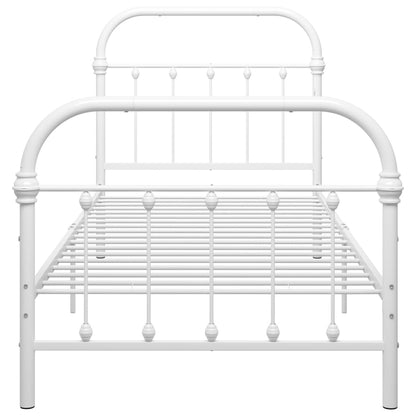 Giroletto Bianco in Metallo 100x200 cm | homemem39