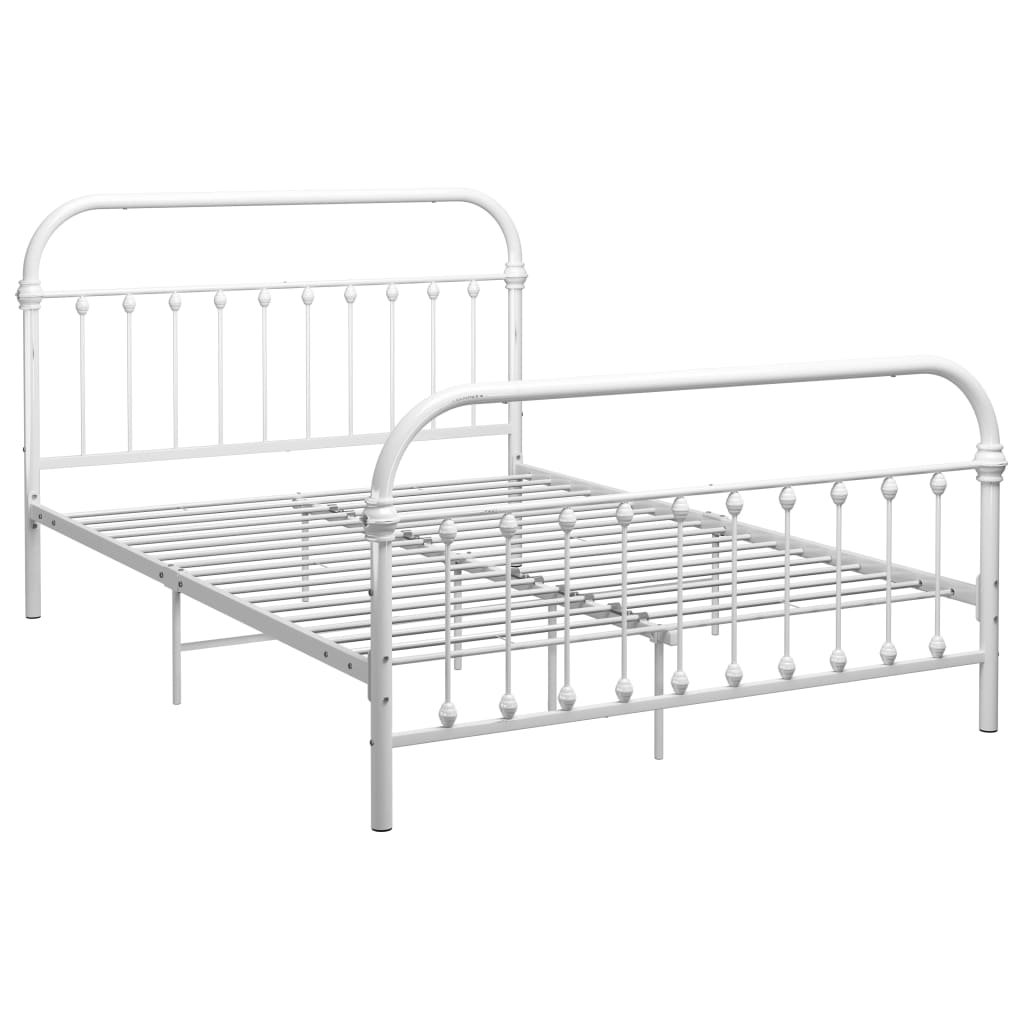Giroletto Bianco in Metallo 120x200 cm | homemem39