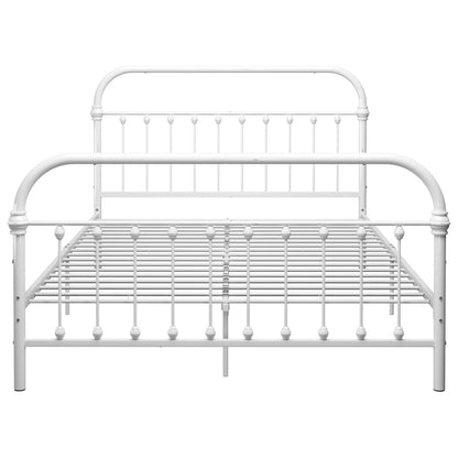 Giroletto Bianco in Metallo 140x200 cm | homemem39