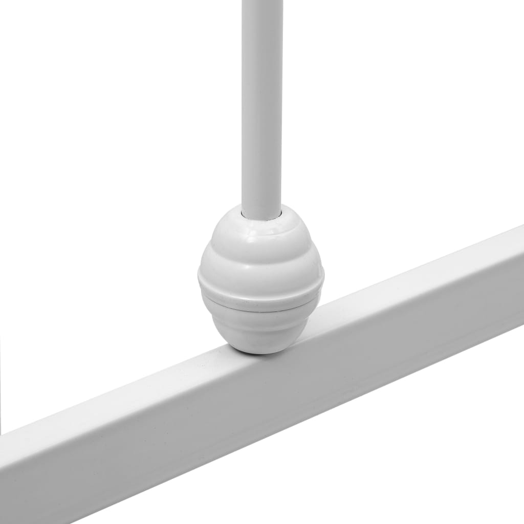 Giroletto Bianco in Metallo 140x200 cm | homemem39