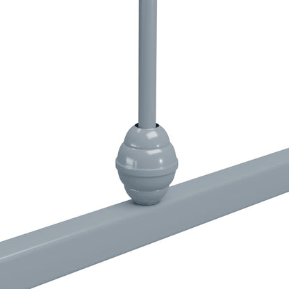 Giroletto Grigio in Metallo 120x200 cm | homemem39