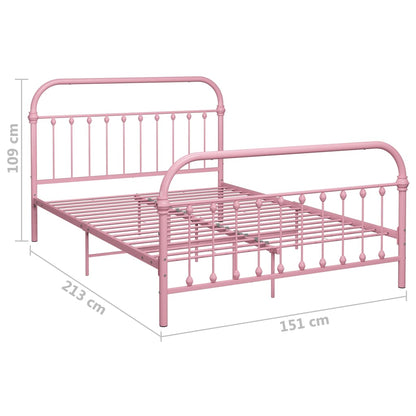 Giroletto Rosa in Metallo 140x200 cm | homemem39