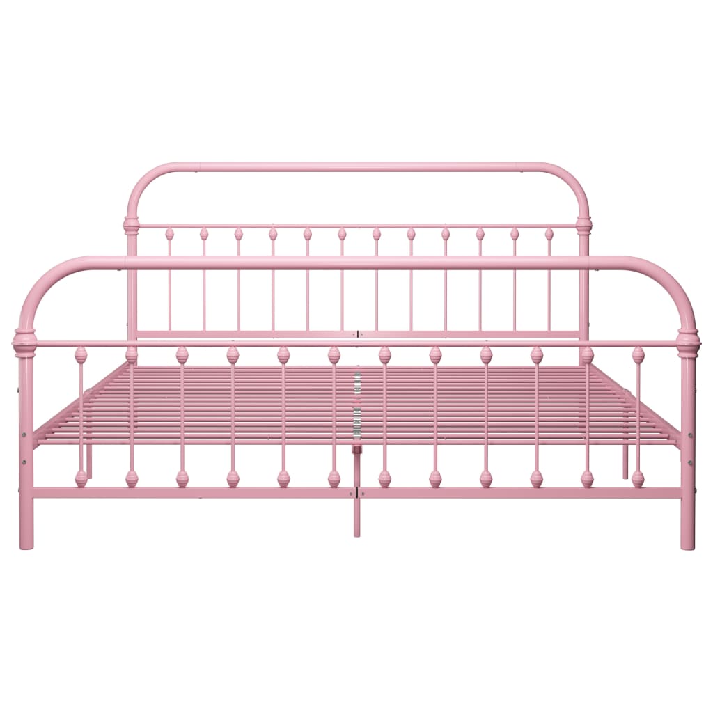 Giroletto Rosa in Metallo 180x200 cm | homemem39