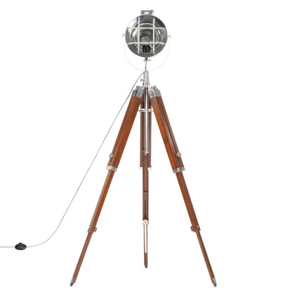 Lampada da Terra a Treppiede Legno Massello di Mango 165 cm | homemem39