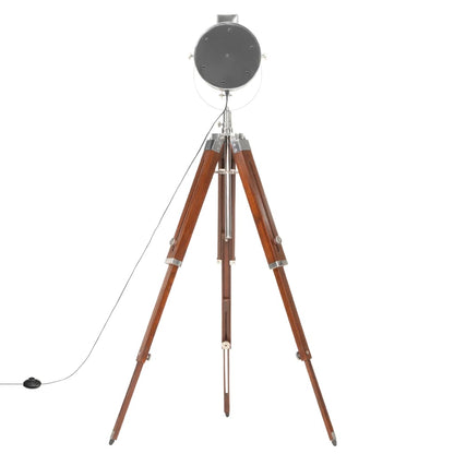 Lampada da Terra a Treppiede Legno Massello di Mango 165 cm | homemem39