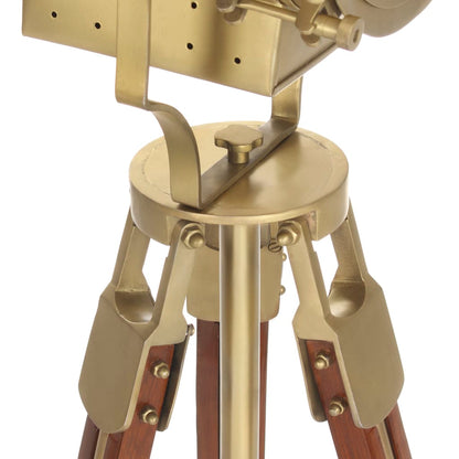 Lampada da Terra a Treppiede Legno Massello di Mango 193 cm | homemem39