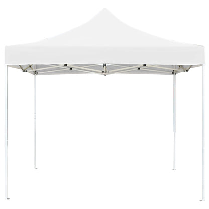 Gazebo Professionale Pieghevole Alluminio 2x2 m Bianco - homemem39