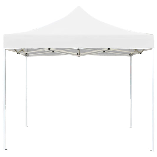 Gazebo Professionale Pieghevole Alluminio 2x2 m Bianco - homemem39