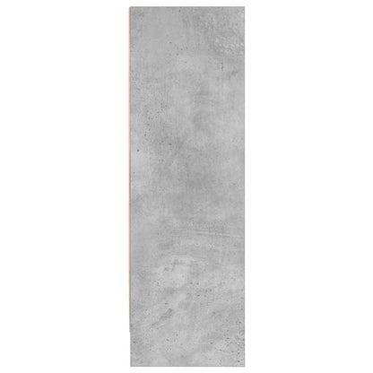 Libreria Grigio Cemento 80x24x75 cm in Legno Multistrato | homemem39