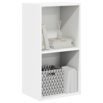 Libreria Bianca 40x30x76,5 cm in Legno Multistrato | homemem39