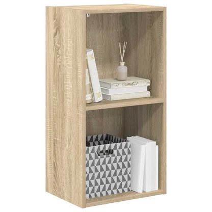 Libreria 5 Ripiani Rovere Sonoma 40x30x76,5cm Legno Multistrato | homemem39