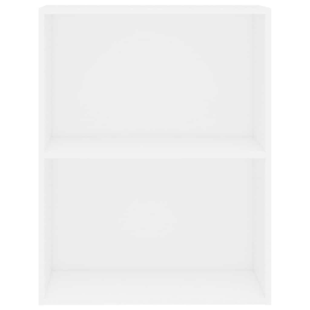 Libreria Bianca 60x30x76,5 cm in Legno Multistrato | homemem39
