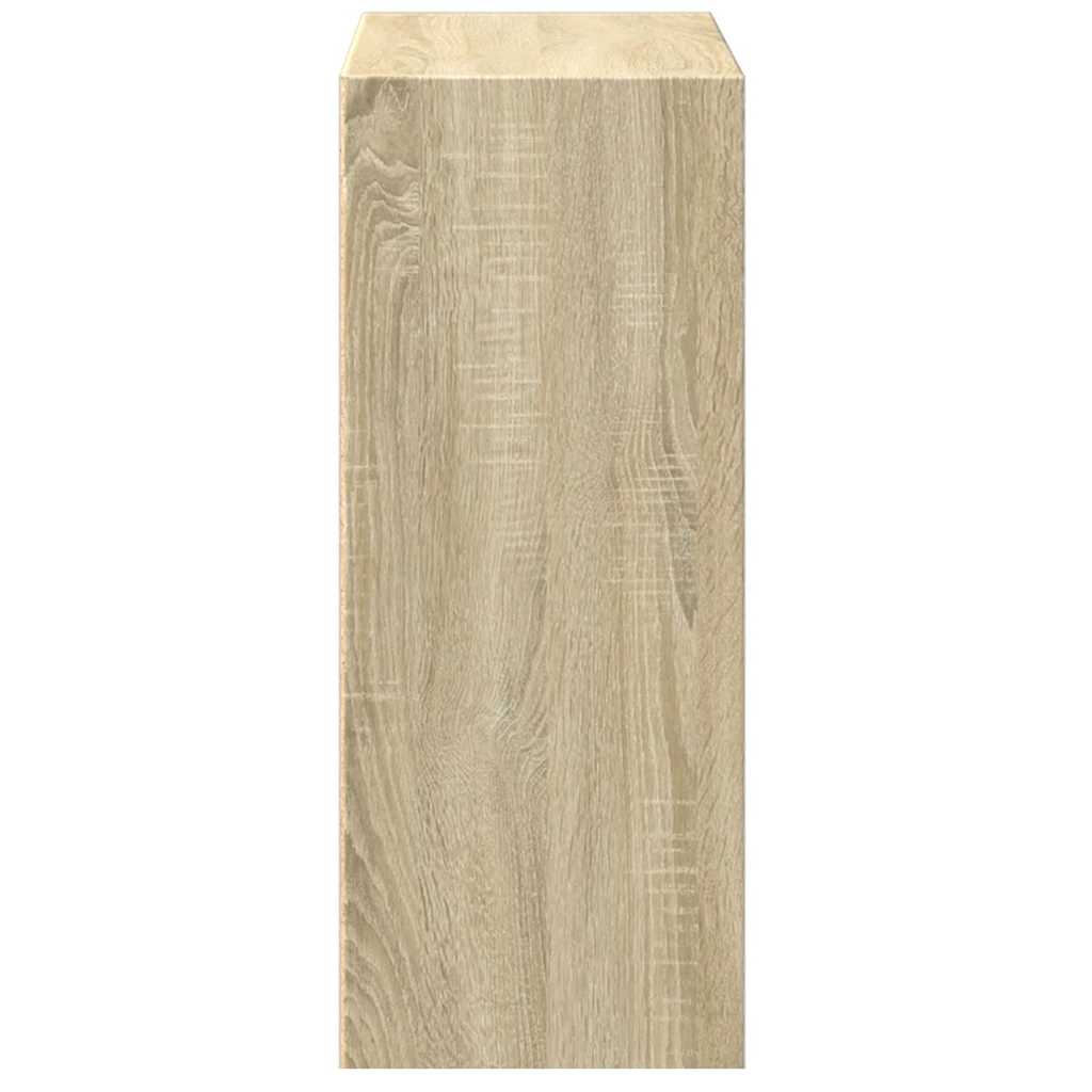 Libreria 2 Ripiani Rovere Sonoma 60x30x76,5cm Legno Multistrato | homemem39