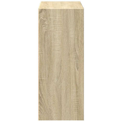 Libreria 2 Ripiani Rovere Sonoma 60x30x76,5cm Legno Multistrato | homemem39