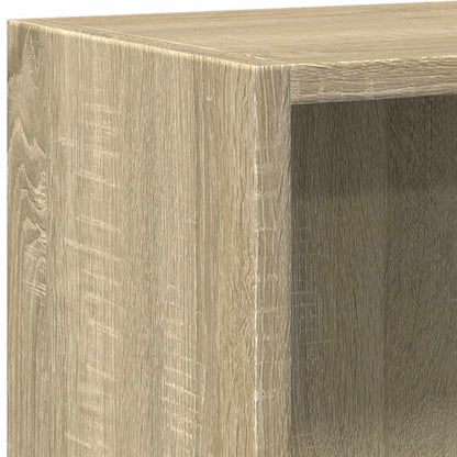 Libreria 2 Ripiani Rovere Sonoma 60x30x76,5cm Legno Multistrato | homemem39