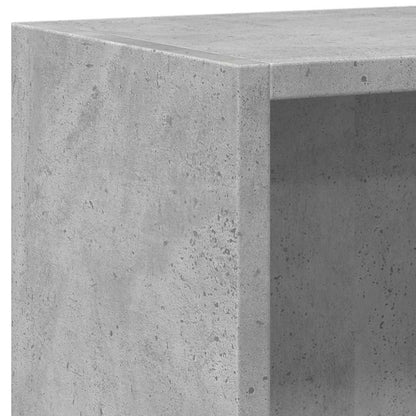 Libreria 2 Ripiani Grigio Cemento 60x30x76,5 Legno Multistrato | homemem39