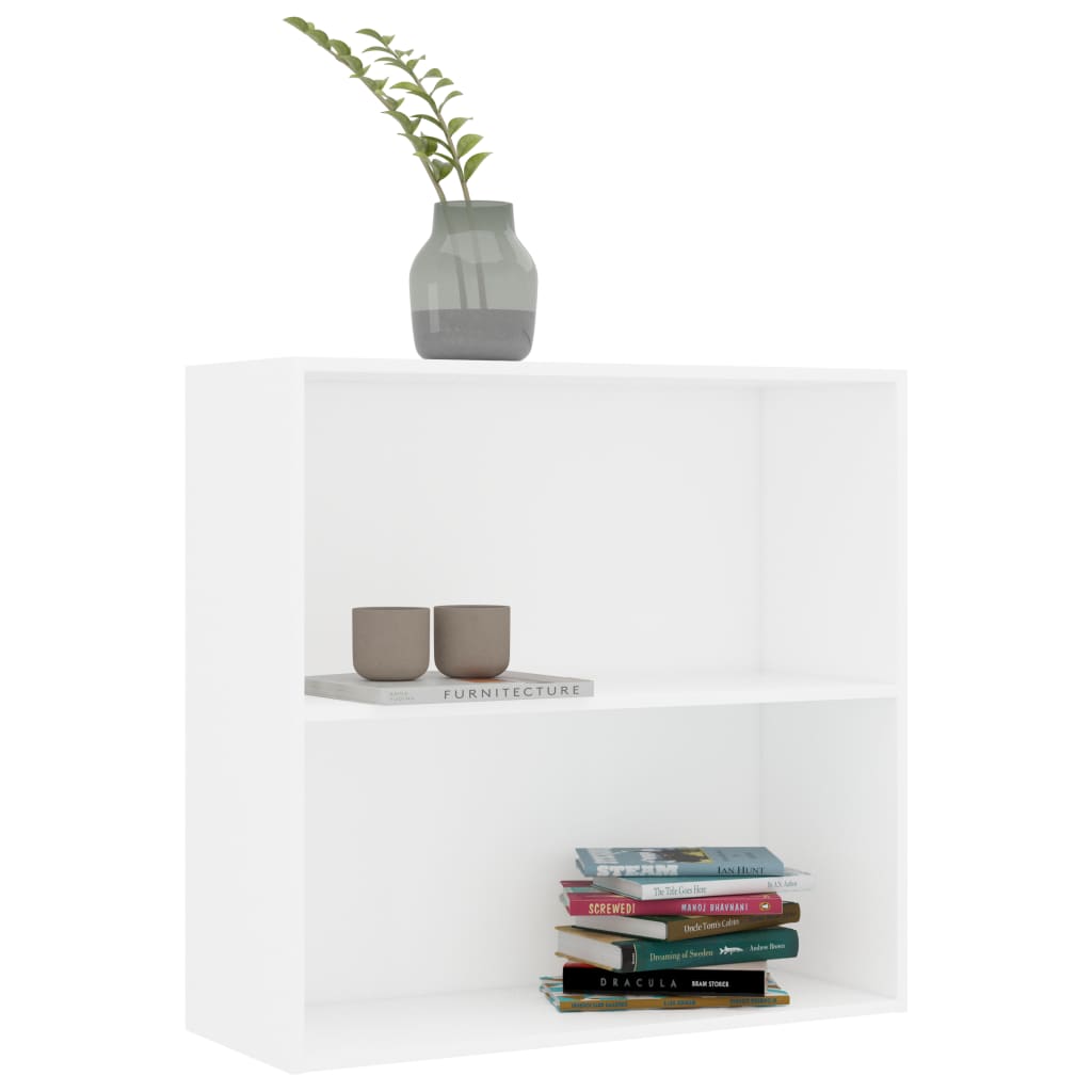 Libreria Bianca 80x30x76,5 cm in Truciolato | homemem39