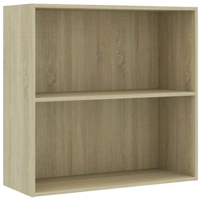 Libreria Rovere Sonoma 80x30x76,5 cm in Legno Multistrato | homemem39