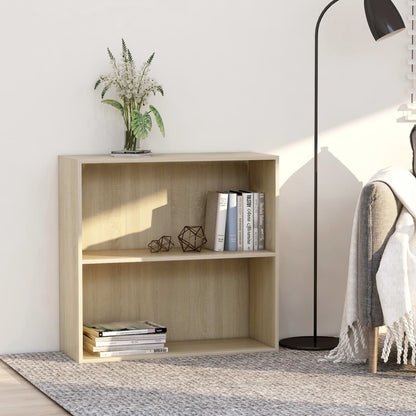 Libreria Rovere Sonoma 80x30x76,5 cm in Legno Multistrato | homemem39