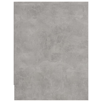 Comodini 2 pz Grigio Cemento 40x30x40 cm in Legno Multistrato