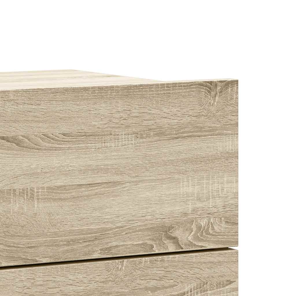 Comodino Rovere Sonoma 40x30x30 cm in Legno Multistrato - homemem39