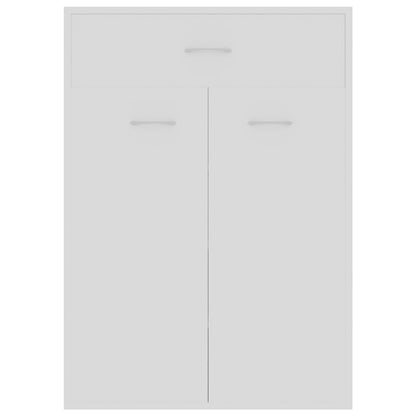 Scarpiera Bianca 60x35x84 cm in Legno Multistrato