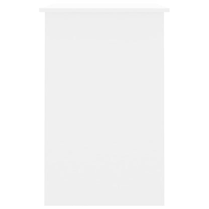 Scrivania Bianca 100x50x76 cm in Legno Multistrato - homemem39