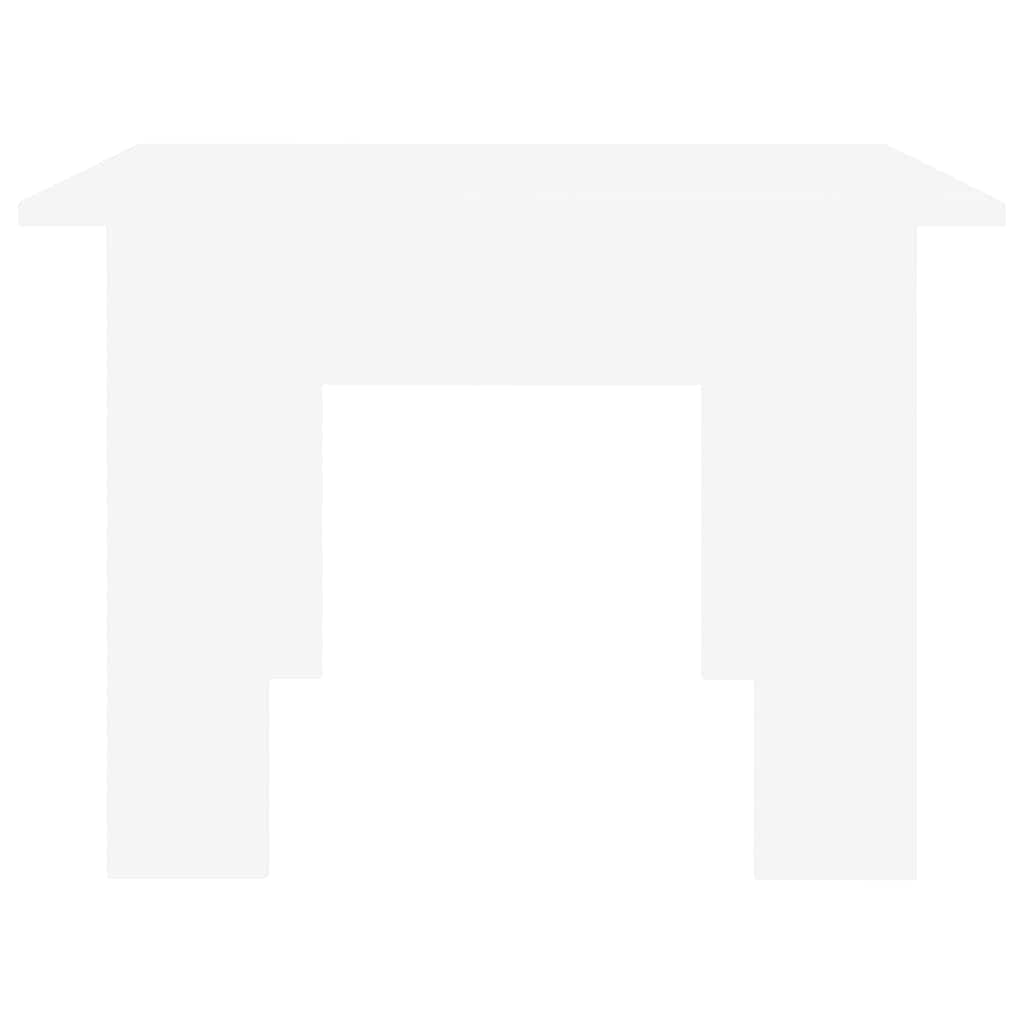 Tavolino da Salotto Bianco 100x60x42 cm in Legno Multistrato | homemem39