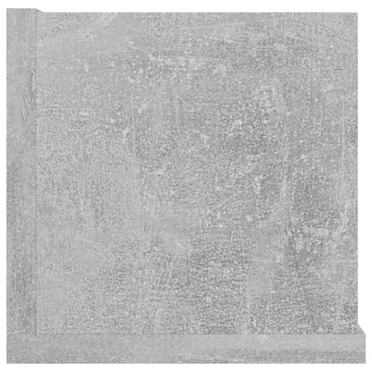 Scaffale Porta CD Grigio Cemento 100x18x18 cm Legno Multistrato | homemem39