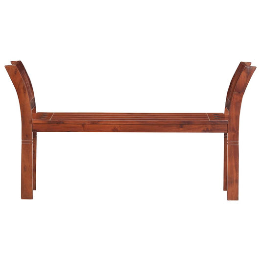 Panca 111 cm in Legno Massello di Acacia