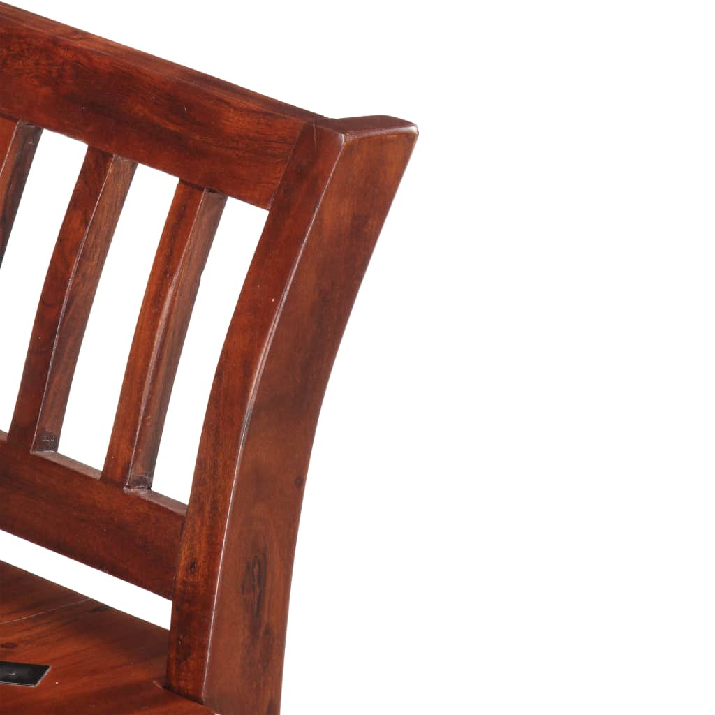 Panca 111 cm in Legno Massello di Acacia