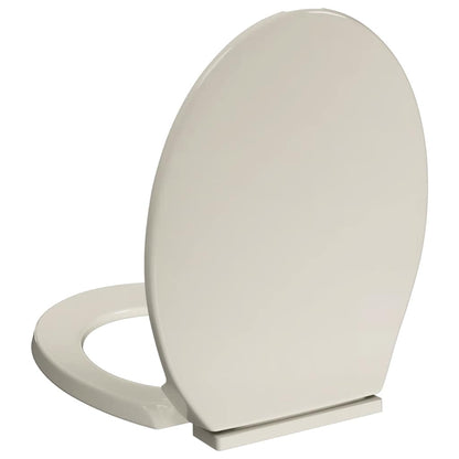 Tavoletta WC a Chiusura Ammortizzata Albicocca Ovale