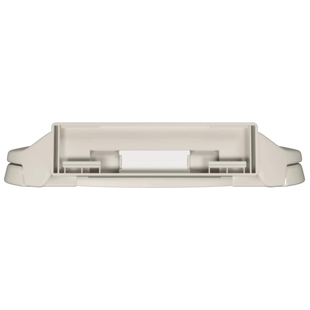 Tavoletta WC a Chiusura Ammortizzata Albicocca Ovale