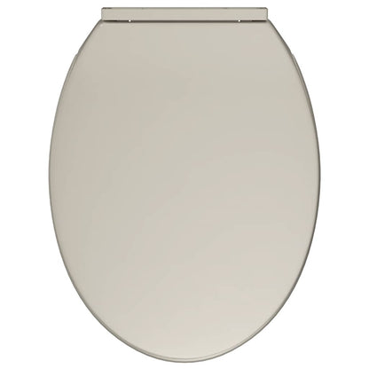 Tavoletta WC a Chiusura Ammortizzata Albicocca Ovale