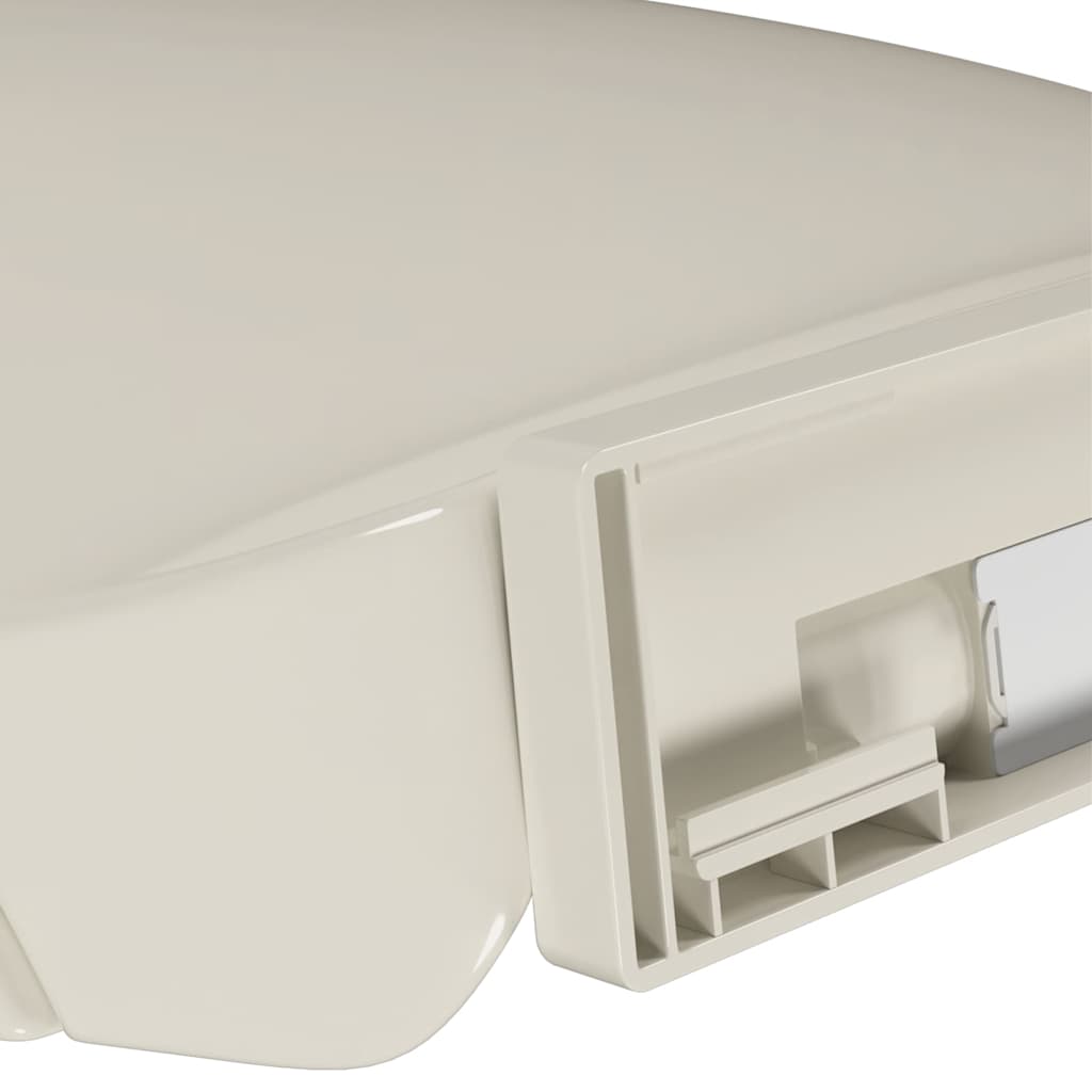 Tavoletta WC a Chiusura Ammortizzata Albicocca Ovale