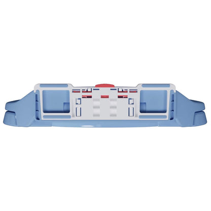 Copriwater Chiusura Ammortizzata e Sgancio Rapido Blu Ovale