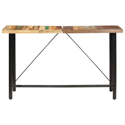 Tavolo da Bar 180x70x107 in Legno Massello di Recupero