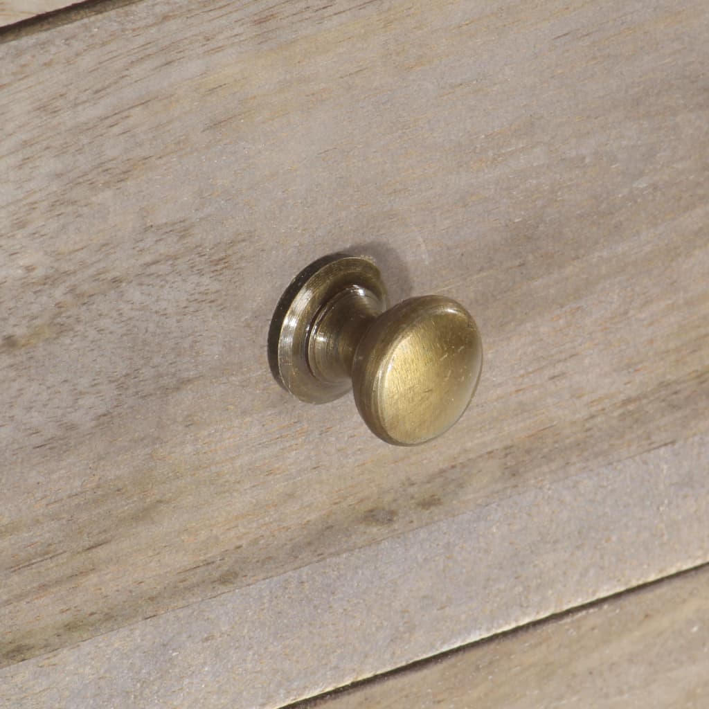 Tavolino da Salotto 82x52x47 cm in Legno Massello di Mango | homemem39