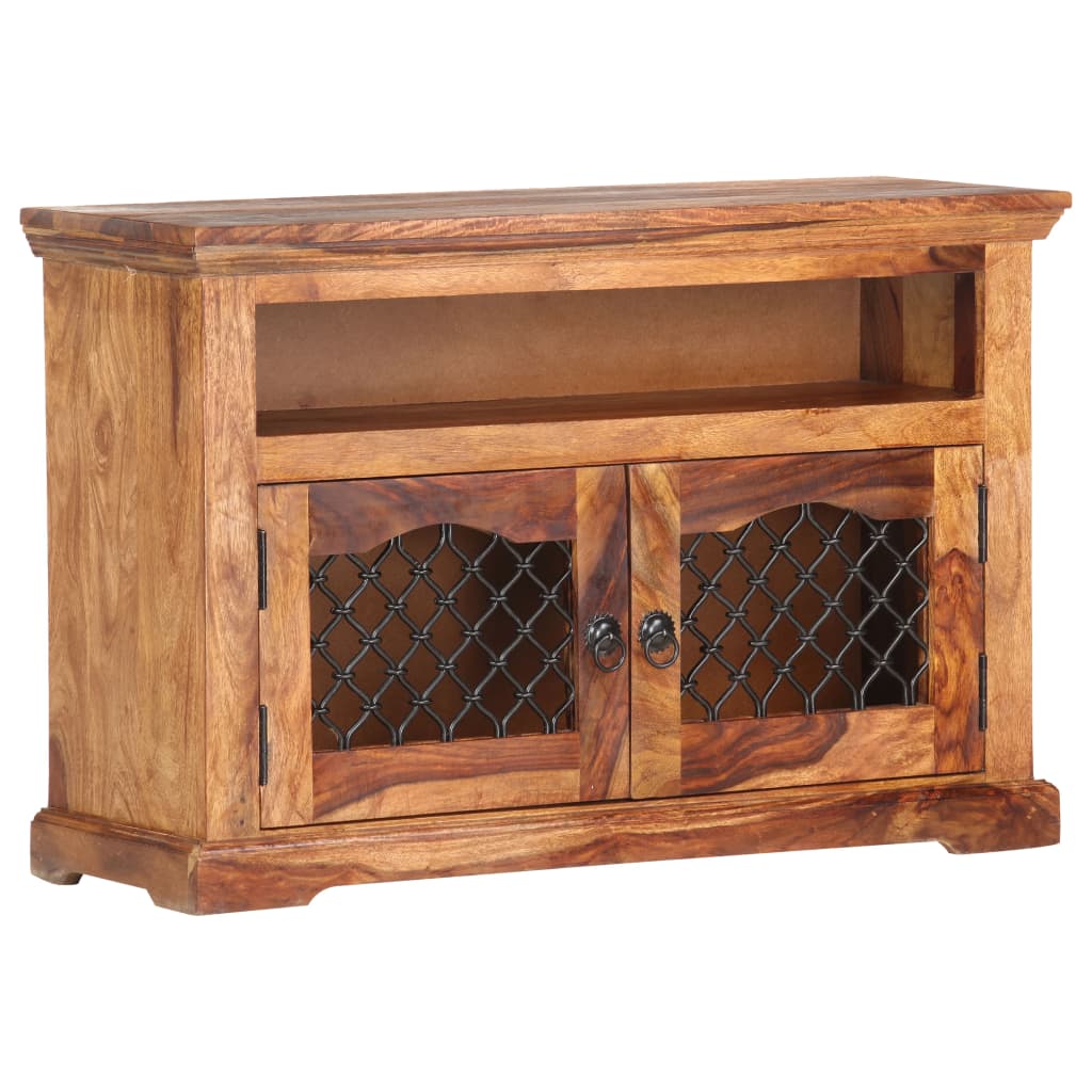 TV Cabinet 90x30x60 cm in Solid Sheesham Wood